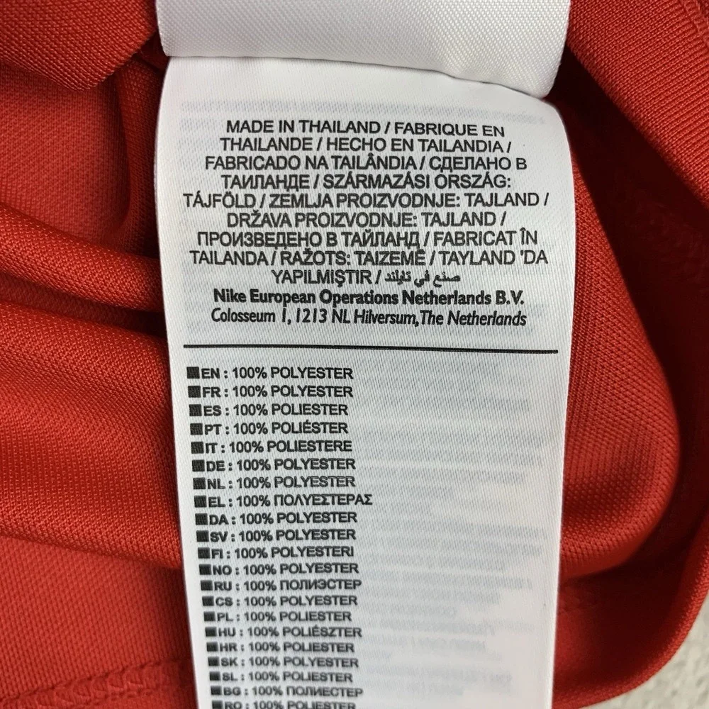 New Nike Soccer Shirt Youth/Child Unisex Medium Red AH5487 Sample - Picture 6 of 7